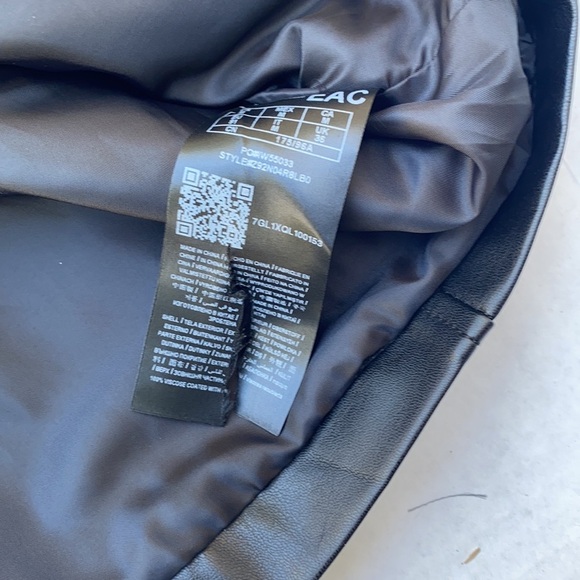 G by GUESS Calabasas Faux-Leather Moto Jacket SZ M - Picture 11 of 11